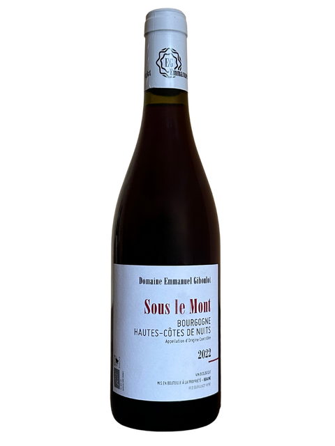 Emmanuel Giboulot -  Hautes-Côtes de Nuits AOC "Sous le Mont"